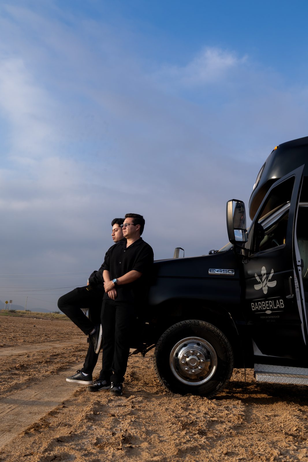 Barber Truck BLAB en el desierto